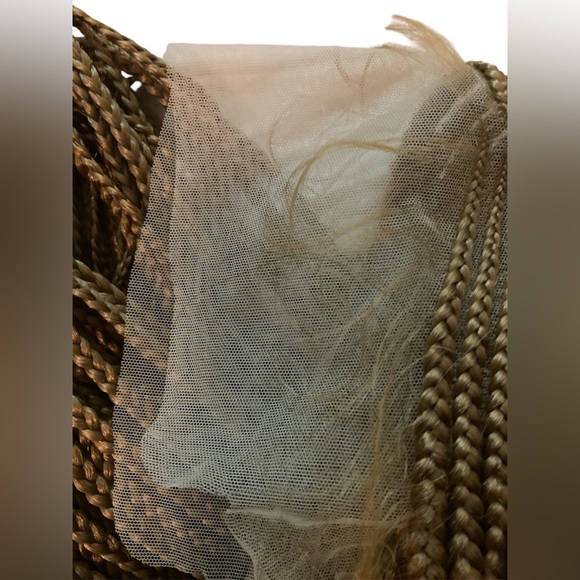 Wig Knotless Cornrow Braided Wig. Women Full Lace Frontal Box Braids Wig NEW - Picture 6 of 6